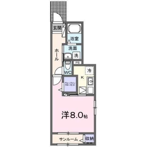 セリーン　ネストの間取り