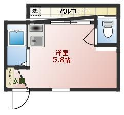 【間取り】 | ハイツフィールド１