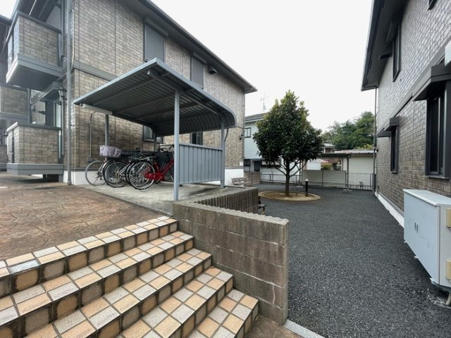 サニーフィールドＢのエントランス