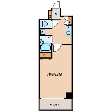 【間取り】 | ジュネーゼ本町西
