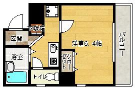【間取り】 | ディアコート新町