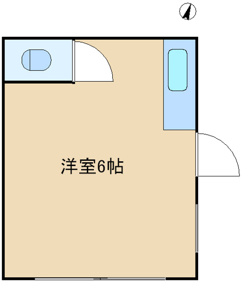 【間取り】 | 福家ハイツ　家主宅