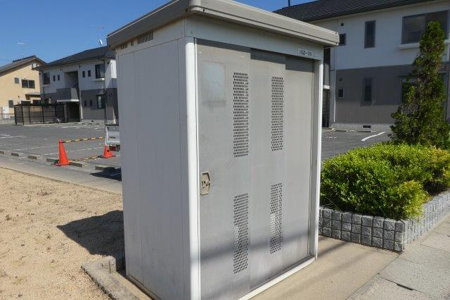 倉敷市真備町川辺のアパートのその他共用部分|敷地内ゴミST