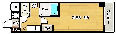 【間取り】 | ロイヤル西本町
