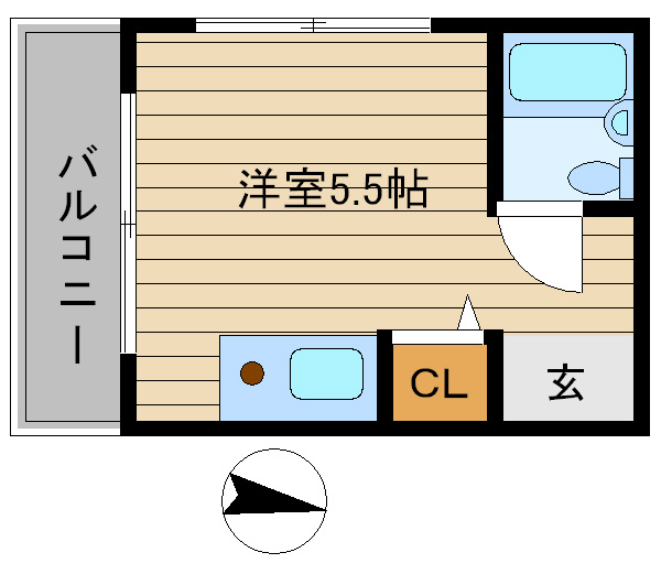 【間取り】 | 森山ハイツ