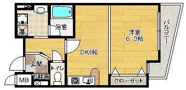【間取り】 | 本町サンライズ