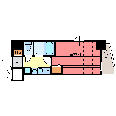 【間取り】 | エステムコート神戸元町通
