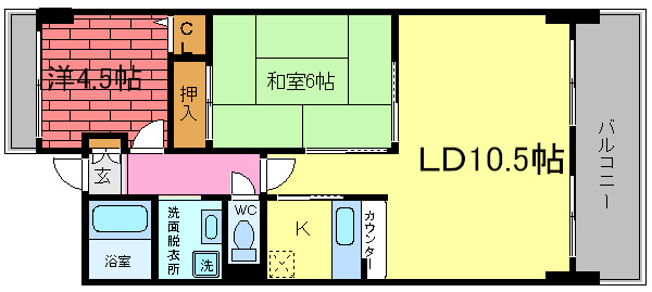 【間取り】 | エリム摩耶