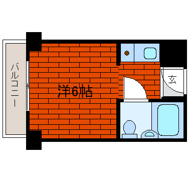【間取り】 | コーポ春日野
