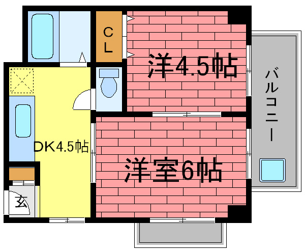 【間取り】 | シャトレ美吉