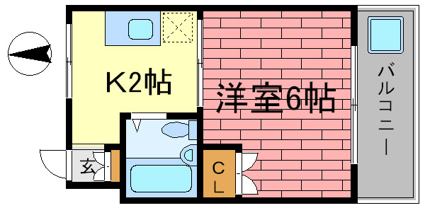 【間取り】 | シンプルライフ六甲