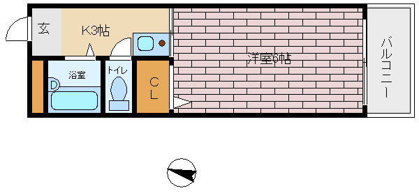 【間取り】 | スカイパレス王子