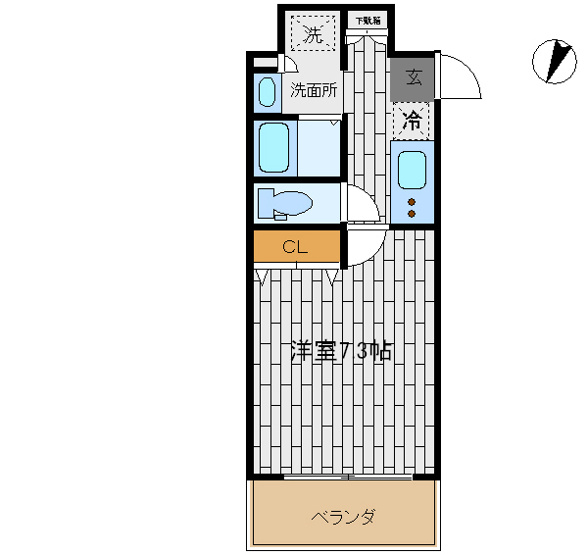 【間取り】 | トルチェ元町山手