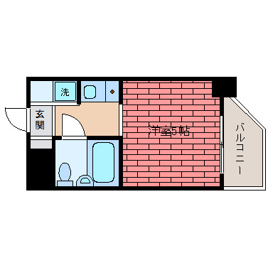 【間取り】 | ネオハイツ三宮