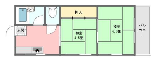 【間取り】 | パール六甲