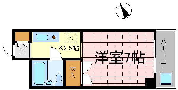 【間取り】 | ハイツサンライト