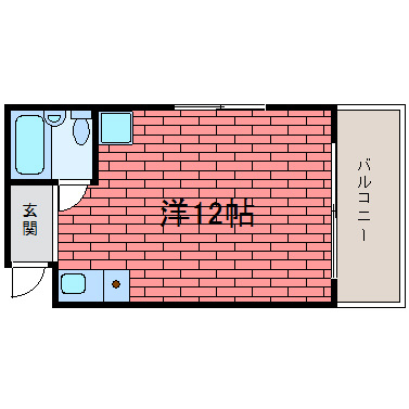 【間取り】 | ハイツ都
