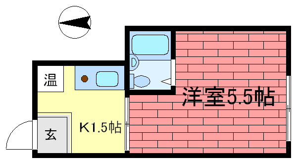 【間取り】 | ハイツ高羽