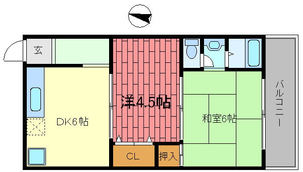 【間取り】 | ビーコート熊内