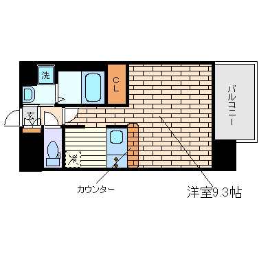 【間取り】 | プライムレジデンス神戸・県庁前