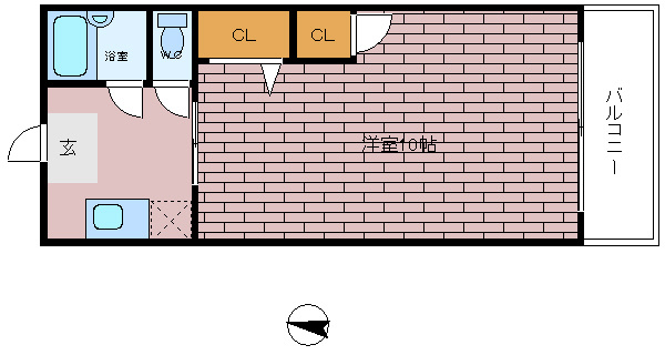【間取り】 | ベルエアー六甲