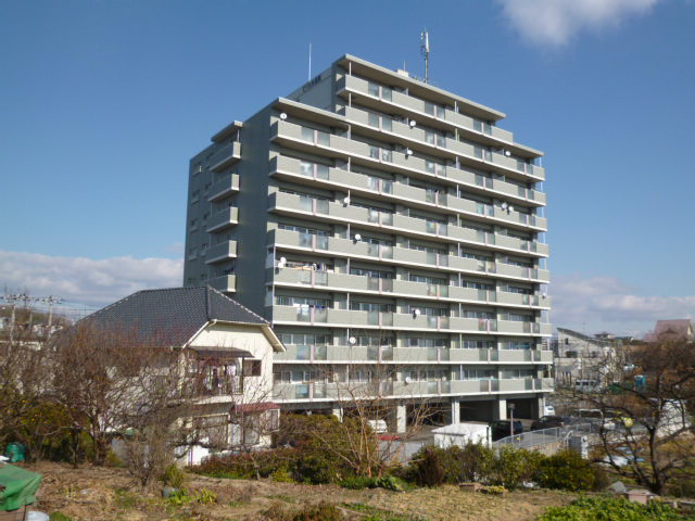 岡山市南区箕島の賃貸マンションの外観