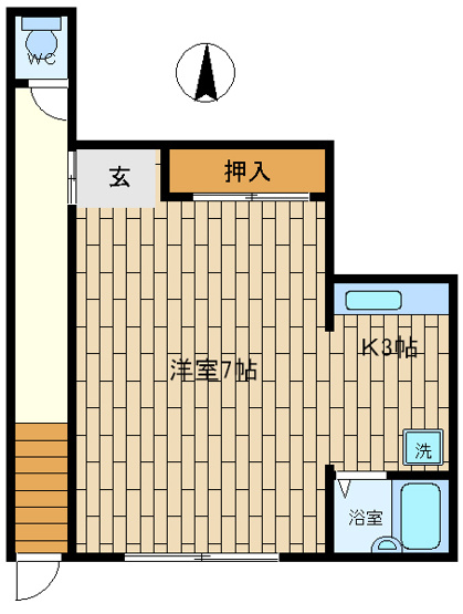 【間取り】 | 大岸ハイツ