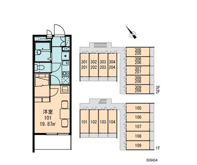 【区画図】 | 幕張町ＬＡ１