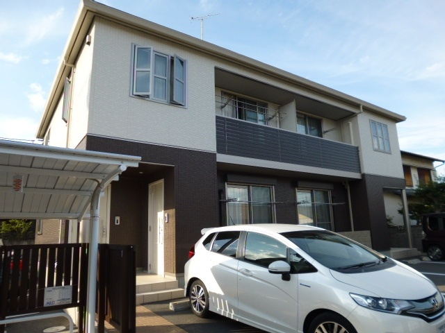 倉敷市浜ノ茶屋２丁目のアパートの外観