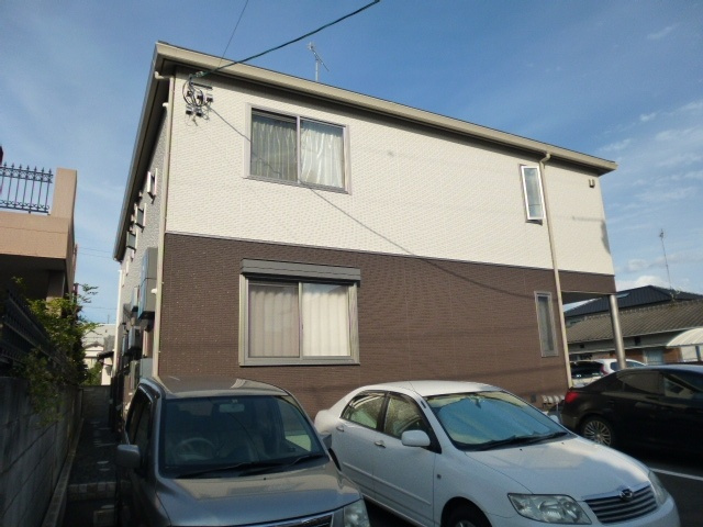 倉敷市浜ノ茶屋２丁目のアパートの外観