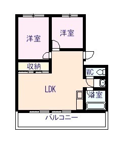 【間取り】 | シティハイツ岸和田