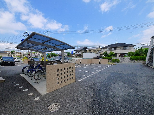 グリーンハイツ（宝来）のその他共用部分|駐輪場完備