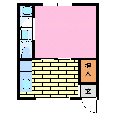 【間取り】 | 東峰コーポ