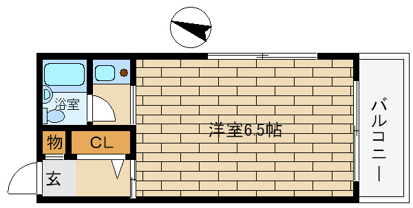 【間取り】 | メルベーユ春日野
