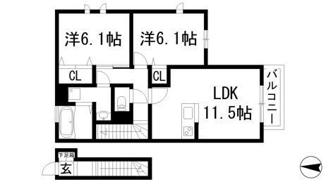 【間取り】
