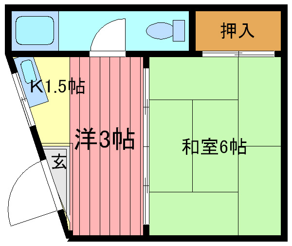 【間取り】 | 篠北マンション