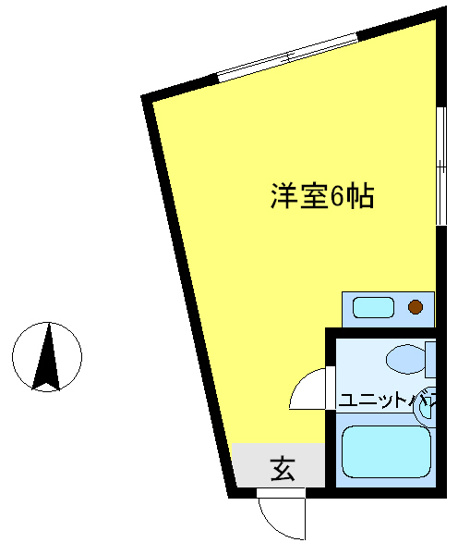 【間取り】 | 第二イナホハイツ