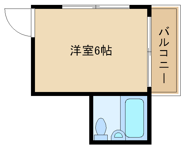 【間取り】 | 竹原マンション