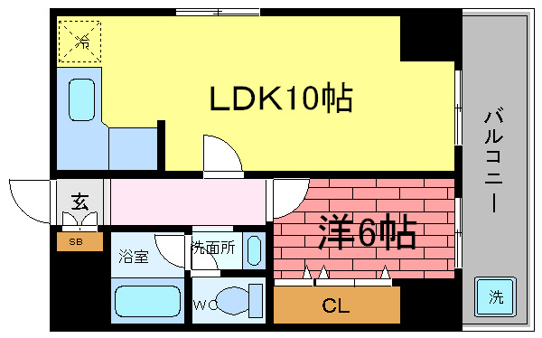 【間取り】 | 栄ハイツ王子公園
