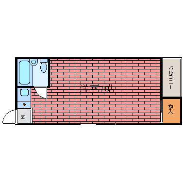 【間取り】 | 北長狭ダイヤハイツ
