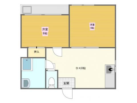 【間取り】 | 佐野ビル中山手マンション