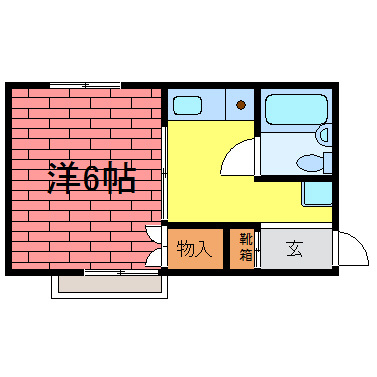 【間取り】 | 下山手ハイツ