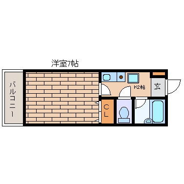 【間取り】 | リバーサイド明光