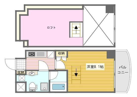 【間取り】 | ラビン神戸灘