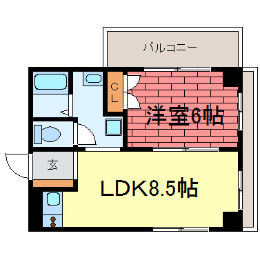 【間取り】 | メゾン岸地