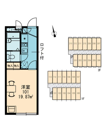 【区画図】 | グランデ花園