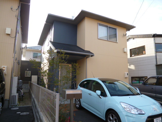 倉敷市新田の一戸建ての外観