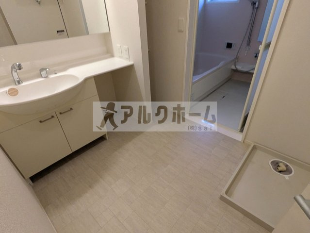 ソレイユアンの洗面所