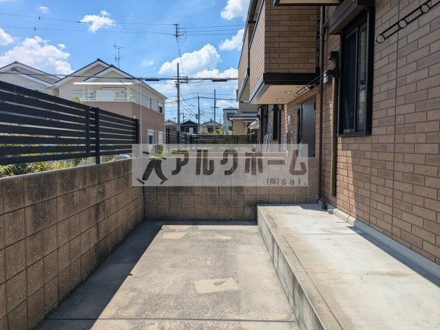 ソレイユアンのバルコニー