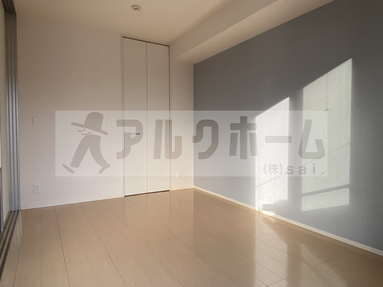 ソレイユドゥの洋室